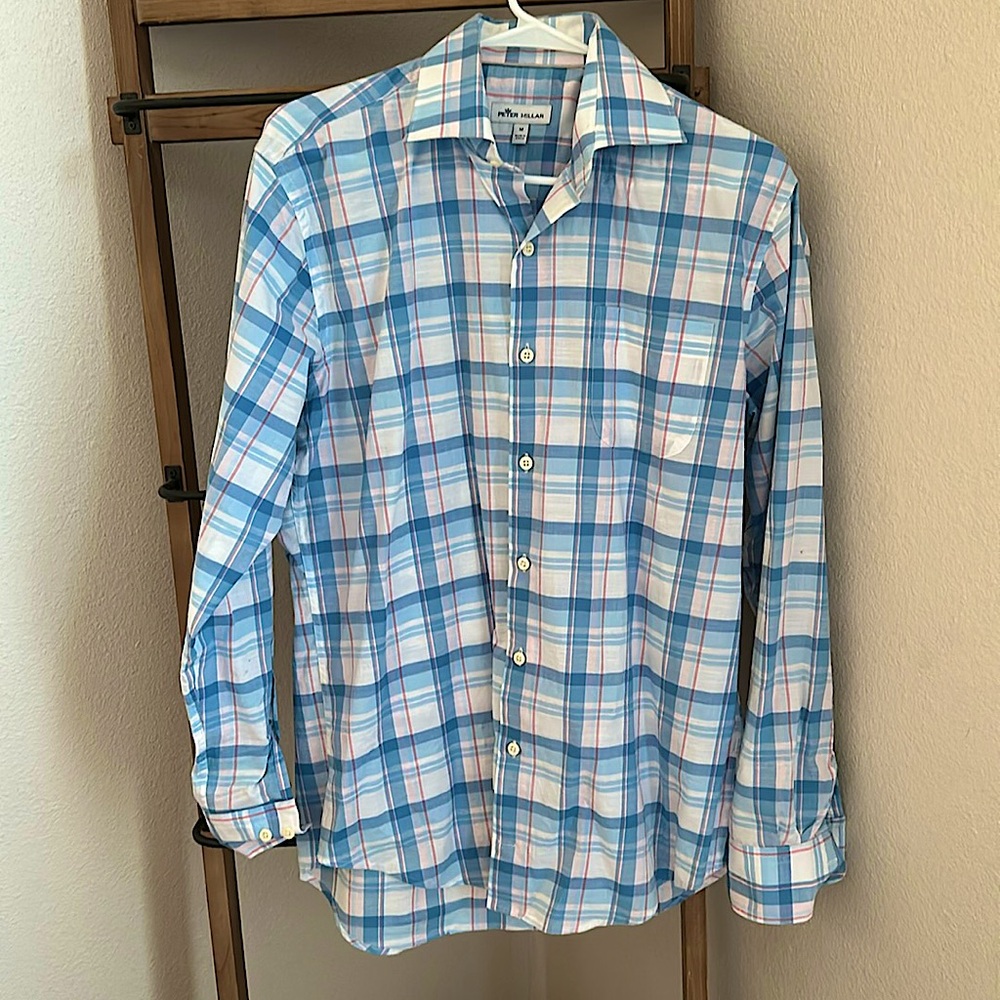 Peter Millar, Long Sleeve Plaid Button Down